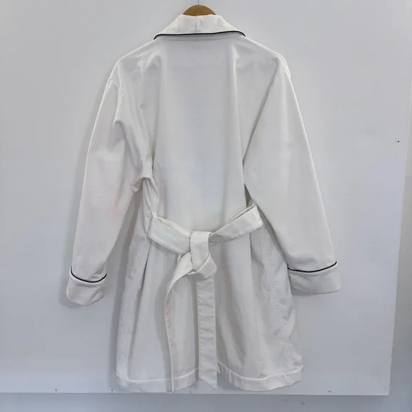 J. Crew Crisp White Terry Robe Large/XL - Picture 11 of 13